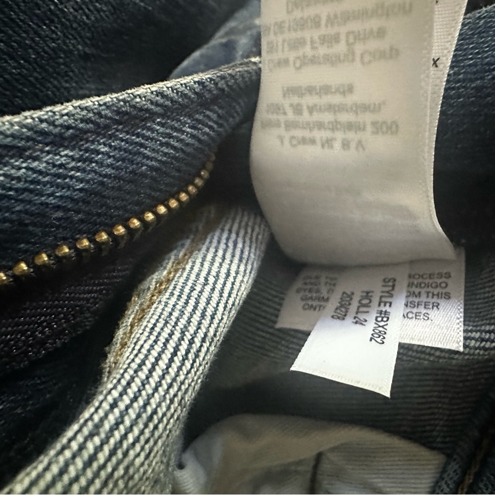 JCREW Size 31/30 484 Slim-fit Stretch Jean in Bright Medium Indigo Wash NWOT - Picture 7 of 7